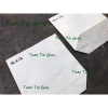 Túi giấy trắng 12x12 - 100 chiếc, giá 32.000đ, giảm so với 39.360đ, bền, thích đóng gói thực phẩm 2