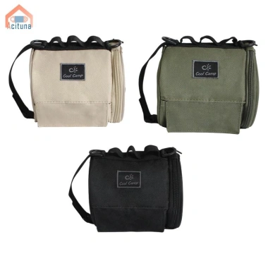 Túi giấy vệ sinh du lịch di động có móc, hộp chống mài mòn, thích hợp đi bộ đường dài, ba lô - 198.000₫