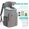 Túi giữ nhiệt 26L Siêu Tiện Lợi Giữ Nóng Lạnh Dài Lâu cho Picnic, Du Lịch, Văn Phòng, Shipper, Giá 192.500đ 3