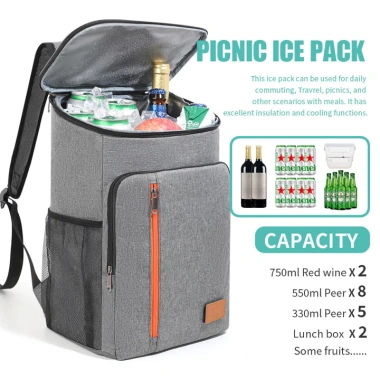 Túi giữ nhiệt 26L Siêu Tiện Lợi Giữ Nóng Lạnh Dài Lâu cho Picnic, Du Lịch, Văn Phòng, Shipper, Giá 192.500đ