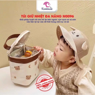 Túi Giữ Nhiệt Đa Năng KICHILACHI 14h Giữ Ấm Lạnh Đựng Cơm Cháo Bình Sữa M96 6 Túi Giữ Nhiệt Đa Năng KICHILACHI 14h Giữ Ấm Lạnh Đựng Cơm Cháo Bình Sữa M96 6