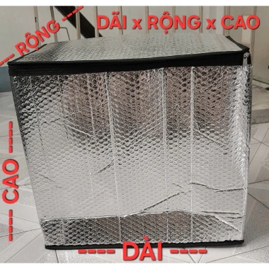 Túi giữ nhiệt khóa kéo đa kích thước - Giá chỉ 49.000 VNĐ, giảm mạnh