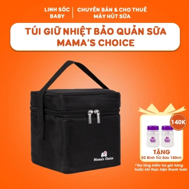 Túi giữ nhiệt Mama Choice 4 lớp dày dặn, bảo quản sữa mẹ lạnh 14h - Giá giảm còn 165.000₫