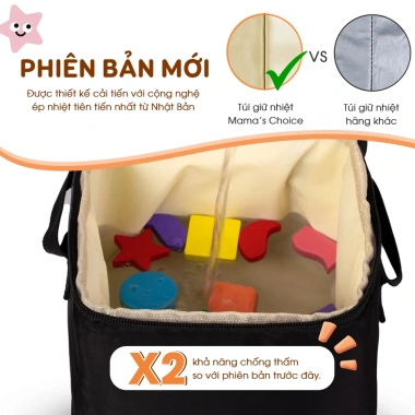 Túi giữ nhiệt Mama Choice 4 lớp dày dặn, bảo quản sữa mẹ lạnh 14h - Giá giảm còn 165.000₫