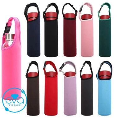 Túi Giữ Nhiệt Quai Xách Neoprene Chống Thấm Nhiều Màu Bình Nước 500ml 25.000 VND