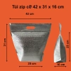 Túi giữ nhiệt xốp bạc zip khóa, quai xách đa năng, đựng kem, đồ lạnh, đồ uống, nhiều size – giá 17.000 10