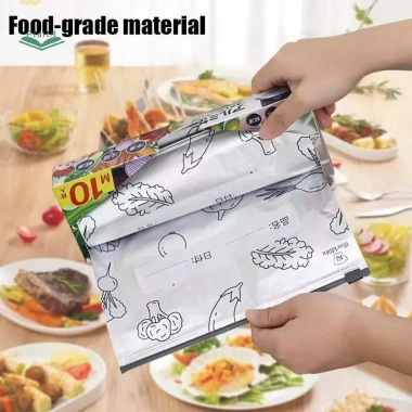 Túi giữ tươi lá nhôm PfultR - Niêm phong tự, dùng cho tủ lạnh & đông chỉ 34.760₫