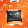 Túi Gói Hàng 28x42 Nhựa HVT In Sẵn THANK YOU - Túi Đóng Hàng Giá Ưu Đãi 69k