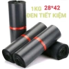 Túi gói hàng Niêm Phong 1Kg đen tự dính dày dặn, đa kích thước 25*35‑45*60, giá ưu đãi 22.000 - HS22STORE 6