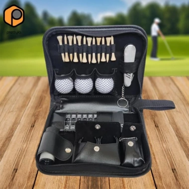 Túi Golf Ball Bag Prettyia Gấp Nhỏ - Hộp Đựng Phụ Kiện Gôn Đa Năng, Giá Ưu Đãi 179.280₫