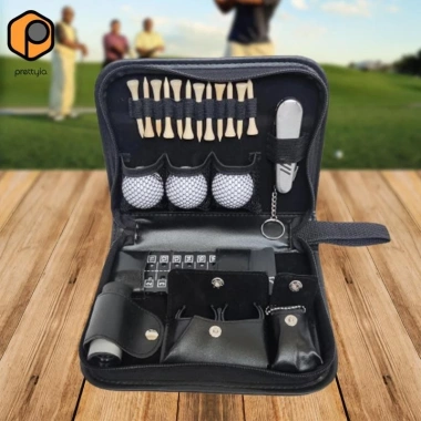 Túi Golf Ball Bag Prettyia Gấp Nhỏ - Hộp Đựng Phụ Kiện Gôn Đa Năng, Giá Ưu Đãi 179.280₫