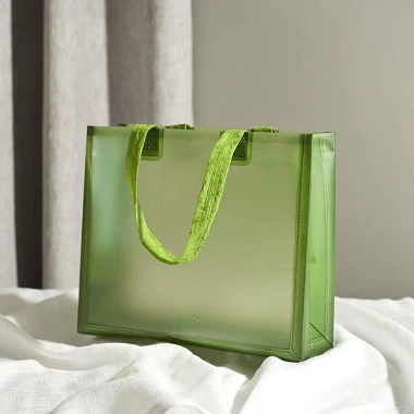 Túi Goodie MAINAUSHUI trong suốt bền, có tay cầm và Túi xách mua sắm PVC trang trí nội thất giá ưu đãi 30.470 VND