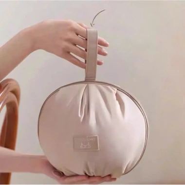Túi hình cầu cầm tay - Đựng nội y, áo bra, quần lót polyester, tiện du lịch 49k 3