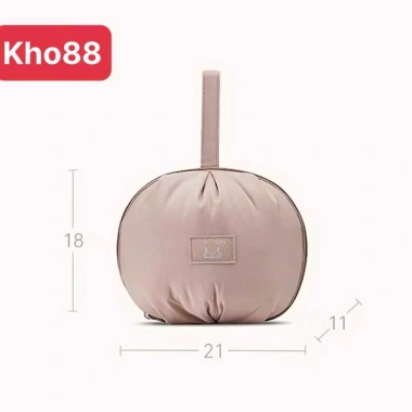 Túi hình cầu cầm tay - Đựng nội y, áo bra, quần lót polyester, tiện du lịch 49k 10