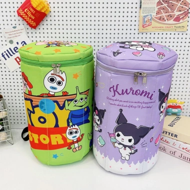 Túi hình trụ dung tích lớn – Ba lô hoạt hình dễ thương cho học sinh, túi du lịch tiện lợi giá 166k 5 Túi hình trụ dung tích lớn – Ba lô hoạt hình dễ thương cho học sinh, túi du lịch tiện lợi giá 166k 5