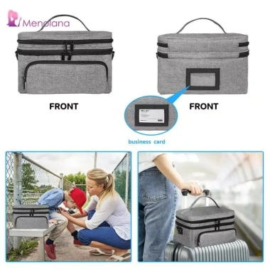 Túi hỗ trợ Menolana có tay cầm, bộ dụng cụ khẩn cấp nhẹ, đa ngăn sắp xếp cho nơi làm việc, giảm giá 20% chỉ 481.800₫ 3