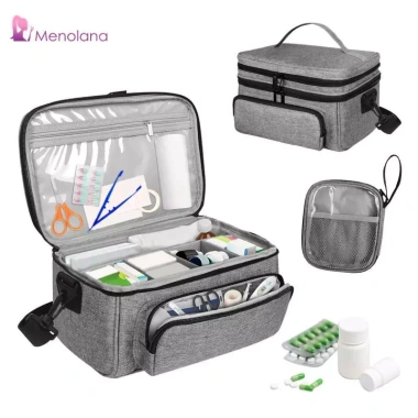 Túi hỗ trợ Menolana có tay cầm, bộ dụng cụ khẩn cấp nhẹ, đa ngăn sắp xếp cho nơi làm việc, giảm giá 20% chỉ 481.800₫ 4