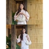 Túi Hobo gấm thêu hoa, sequin bắt sáng – Phối áo dài tiệc vintage LeuLeu 409.500₫ 2
