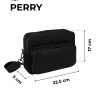 Túi Hộp Da PU Đeo Chéo Perry Nam Nữ Monogram – Đựng Phone iPad, Đi Chơi, Giá chỉ 310.000đ – MONZI 9