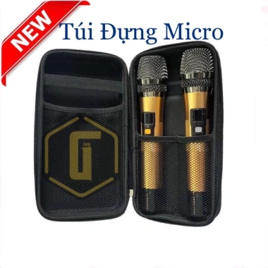 Túi Hộp Đựng Micro Không Dây Đa Năng - Bảo Vệ Âm Thanh Giá Chỉ 69.000 VND
