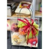 Túi hộp mika trong suốt 20x20x10cm quai đen hoặc trắng - Đựng quà, giỏ hoa quả, quà Tết giá 15.000 VND 3