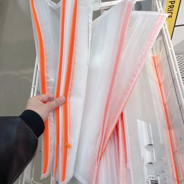 Túi hộp nhựa trong Parkla IKEA Đựng giày dép bảo quản tiện lợi, giảm giá 40k