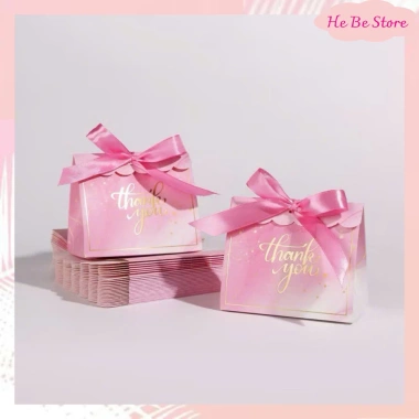 Túi Hộp Quà Nắp Gập Thắt Nơ Sweetie - Đựng Quà Sinh Nhật, Tốt Nghiệp, Bánh Kẹo, Mỹ Phẩm - Giá 9.000đ