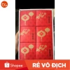 Túi Hộp Tết Đoàn Viên Đỏ 6 Bánh - In Nhũ Vàng, Quà Tết Sang Trọng Giá 35.331₫ 3
