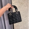 Túi hộp vuông da bóng da lì hiện đại, móc 4 chữ xinh CV24-LDB - Đủ size, giá 82k 5