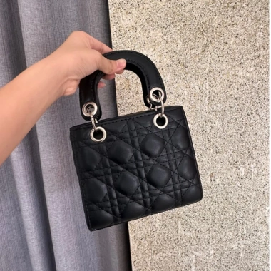 Túi hộp vuông da bóng da lì hiện đại, móc 4 chữ xinh CV24-LDB - Đủ size, giá 82k