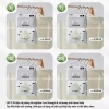 Túi hút ẩm Loại lớn 120g 2 ngăn có móc treo - Chống ẩm mốc, tiện lợi tủ quần áo 6