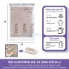 Túi hút chân không 2 lớp khóa zip Đựng quần áo, chăn màn không cần bơm, 29.000₫ 7