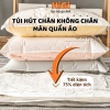 Túi hút chân không chăn màn, quần áo, tiết kiệm 75% không gian, PA dày dặn, dùng lại - 20.000 VND