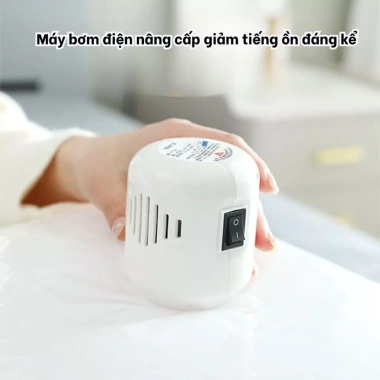 Túi hút chân không chăn màn, quần áo, tiết kiệm 75% không gian, PA dày dặn, dùng lại - 20.000 VND 4