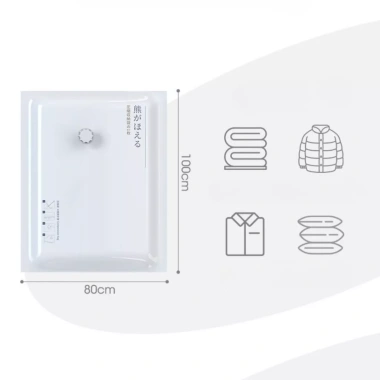 Túi hút chân không chăn màn, quần áo, tiết kiệm 75% không gian, PA dày dặn, dùng lại - 20.000 VND 10