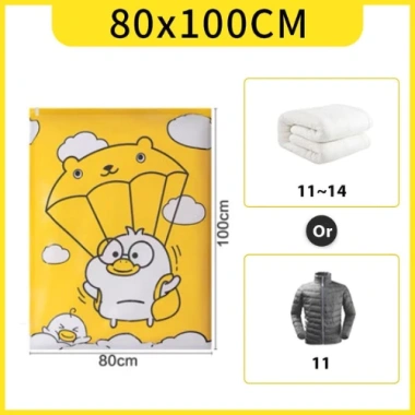 Túi hút chân không đa năng đựng quần áo, chăn gối - Tiện dụng, giá chỉ 20.399đ 5 Túi hút chân không đa năng đựng quần áo, chăn gối - Tiện dụng, giá chỉ 20.399đ 5