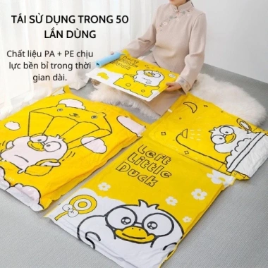 Túi hút chân không đa năng đựng quần áo, chăn gối Tiện dụng, giảm giá 17.645₫