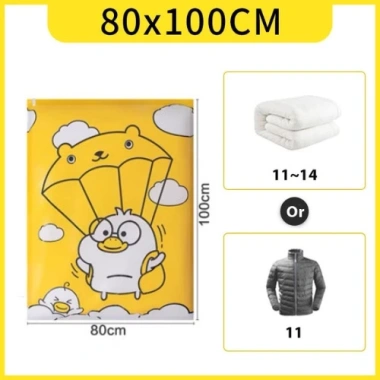 Túi hút chân không đa năng đựng quần áo, chăn gối Tiện dụng, giảm giá 17.645₫