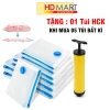 Túi hút chân không đa năng, gọn gàng đựng quần áo, chăn gối, chống ẩm mốc, tiết kiệm không gian - Giá 16.000 VND
