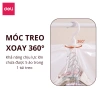 Túi Hút Chân Không Deli có Móc Treo, bảo quản quần áo, áo dạ, áo vét chống nấm mốc, bụi bẩn 2