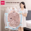 Túi Hút Chân Không Deli có Móc Treo, bảo quản quần áo, áo dạ, áo vét chống nấm mốc, bụi bẩn 6
