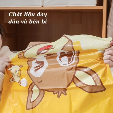 Túi hút chân không Dotina THCK1 - Đựng quần áo, chăn ga gối, tránh ẩm mốc, tái sử dụng, giảm giá 24.900₫ 3