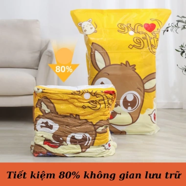 Túi hút chân không Dotina THCK1 - Đựng quần áo, chăn ga gối, tránh ẩm mốc, tái sử dụng, giảm giá 24.900₫ 7