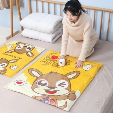 Túi hút chân không Dotina THCK1 - Đựng quần áo, chăn ga gối, tránh ẩm mốc, tái sử dụng, giảm giá 24.900₫ 8