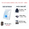 Túi hút chân không Dotina THCK2 – Đựng quần áo, chăn ga gối, chống ẩm mốc, dùng nhiều lần 10
