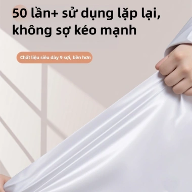 Túi Hút Chân Không Đựng Quần Áo, Chăn Màn + Bơm Điện Chống Ồn Tiết Kiệm Không Gian 3