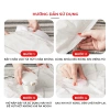 Túi Hút Chân Không Đựng Quần Áo, Chăn Màn + Bơm Điện Chống Ồn Tiết Kiệm Không Gian 8