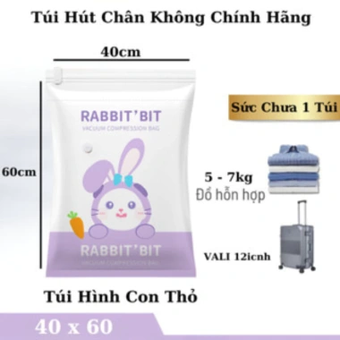 Túi hút chân không đựng quần áo, chăn màn gấp gọn, dày dặn, tái sử dụng 15.000₫ 4