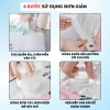 Túi Hút Chân Không Đựng Quần Áo, Khóa Zip Kín, Cỡ Lớn Đựng Chăn Màn Phi Hành Gia 9