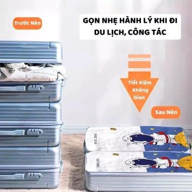 Túi Hút Chân Không ENODA HOME L010 Cỡ Lớn Bảo Quản Quần Áo Gấp Gọn Chống Mốc - Giá 19.000 5